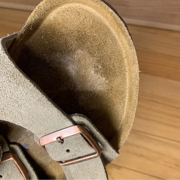 Birkenstock Arizona Soft Footbed Suede Leather Sandals - Size 43 - Picture 11 of 12